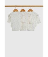 MOTHERCARE pikkade varrukatega beež särk 3 tk., IF190