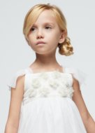 MAYORAL kleit 6E, natural, 3929-26