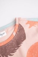 COCCODRILLO t-shirt RODEO GIRL KIDS, powder pink, ZC4143201RGK-033-122, 122 cm