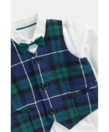 MOTHERCARE pikkade varrukatega särk, vest ja kikilips, FC684