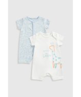 MOTHERCARE lühikeste varrukatega slip 2 tk, HD704 74