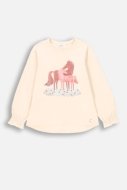 COCCODRILLO t-shirt RODEO GIRL KIDS, ecru, ZC4143102RGK-003-122, 122 cm