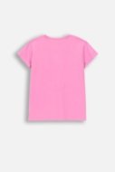 COCCODRILLO t-shirt EVERYDAY GIRL A, roosad, ZC4143206VGA-007-152, 152 cm