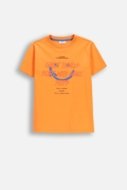 COCCODRILLO lühikeste varrukatega t-särk, oranžid, WC6143203RBJ-006-134, 134 cm