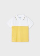 MAYORAL lühikeste varrukatega polo särk 5K, kollased, 3110-85