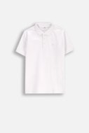 COCCODRILLO lühikeste varrukatega särk BACK TO SCHOOL BOY, valge, WC5143601BSB-001-164, 164 cm