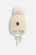 COCCODRILLO müts ACCESSORIES WINTER GIRL, kreemjas, ZC5364102AWG-002-048, 48 cm