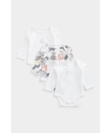 MOTHERCARE pikkade varrukatega bodi, 3 tk., CB325