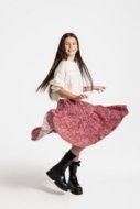 COCCODRILLO skirt SCHOOL TIME GIRL JUNIOR, multicoloured, ZC4124101SGJ-022-164, 164 cm