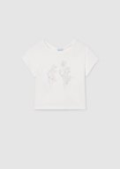 MAYORAL lühikeste varrukatega t-särk, natural, 6.002-91, 140 cm