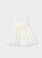 MAYORAL kleit, natural, 3.914-42, 110  cm