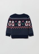 OVS BOY9-36M TRICOT 2H 30-36 BLUE 001916272