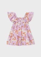 MAYORAL lühikeste varrukatega kleit, lilac, 3.932-33, 92  cm