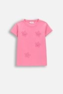 COCCODRILLO lühikeste varrukatega t-särk, roosad, WC6143202FGK-007-104