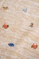 COCCODRILLO kampsun BUDDIES BOY NEWBORN, kreemjas, cm