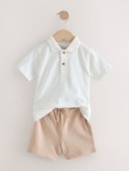 NEXT lühikeste varrukatega polo särk + lühikesed püksid, W63080, 92 cm