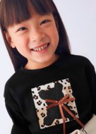 MAYORAL pikkade varrukatega t-särk, black, 4.010-72, 10 cm