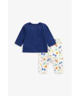 MOTHERCARE pikkade varrukatega t-särk + retuusid, ZB747