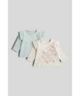 MOTHERCARE t-krekls ar garām piedurknēm 2 gab., AV68001 cm