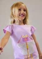 MAYORAL lühikeste varrukatega t-särk, lilac, 3.007-81, 122  cm