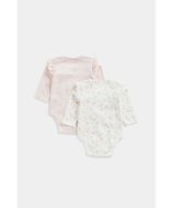 MOTHERCARE pikkade varrukatega bodi, 2tk., FB313