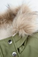 COCCODRILLO jacket OUTERWEAR GIRL KIDS, khaki, ZC4152103OGK-027-164, 164 cm