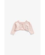 MOTHERCARE lühikeste varrukatega kleit + kardigan + aluspüksid, BB733