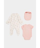 MOTHERCARE pükskostüüm, lühikeste varrukatega bodi + pudipõll, CB627