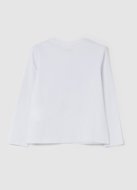 OVS pikkade varrukatega t-särk, valged, 140 cm, 002093998