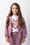 COCCODRILLO hüppaja CRAFT PUNK GIRL KIDS, roosa, ZC5132401CGK-033-104, 104 cm