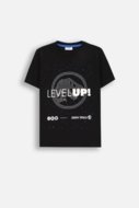 COCCODRILLO t-shirt LICENCE BOY, mustad, ZC4143208LBD-021-164, 164 cm