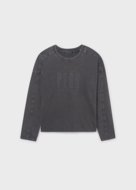 MAYORAL pikkade varrukatega t-särk, black, 7.008-55