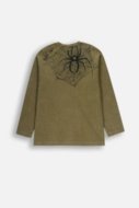 COCCODRILLO t-shirt GRUNGE SWAMP BOY JUNIOR, rohelised, ZC4143101GBJ-011-164, 164 cm