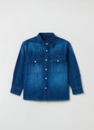 OVS BOY3-10Y SHIRTS L/S 2M 3-4 BLUE 001912966