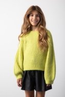 COCCODRILLO kampsun CRAFT PUNK GIRL JUNIOR, roheline, ZC5172101CGJ-030-134, 134 cm