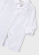 MAYORAL pikkade varrukatega särk, white, 3.119-38, 98  cm