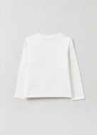 OVS GIRL3-10Y T-SHIRTS L/S 2H 8-9 WHITE 001904559