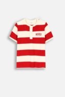 COCCODRILLO long sleeved t-shirt ACADEMY BOY JUNIOR, punased, ZC4143201ABJ-009-152, 152 cm