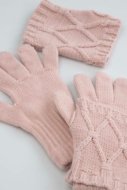 COCCODRILLO kindad ACCESSORIES WINTER GIRL, roosa, ZC5360308AWG-033-XXL, XXL cm
