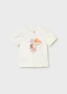 MAYORAL lühikeste varrukatega t-särk, blossom, 1.078-18, 98  cm