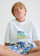 MAYORAL lühikeste varrukatega t-särk, white lemo, 6.036-29, 157  cm