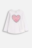 COCCODRILLO t-särgid FROSTING PUDDLE GIRL KIDS, valge, cm