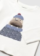MAYORAL pikkade varrukatega t-särk, cream, 2.070-65