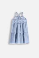 COCCODRILLO lühikeste varrukatega kleit HAPPY RETRO GIRL KIDS, sinine, WC5128302HGK-014-122, 122 cm