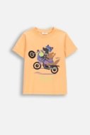 COCCODRILLO lühikeste varrukatega t-särk, oranžid, WC6143202HBK-005-116, 116 suurus
