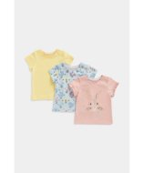 MOTHERCARE lühikeste varrukatega t-särk, 3 tk., EC002