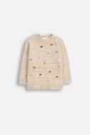 COCCODRILLO kampsun BUDDIES BOY NEWBORN, kreemjas, cm