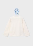 MAYORAL pikkade varrukatega t-särk, sky bone, 3.020-17, 98  cm