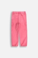COCCODRILLO püksid RAVE GIRL KIDS, roosa, ZC5119101RGK-007-116, 116 cm