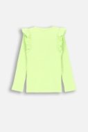 COCCODRILLO long-sleeved T-shirt ACADEMY GIRL KIDS, rohelised, ZC4143101AGK-011-092, 92 cm